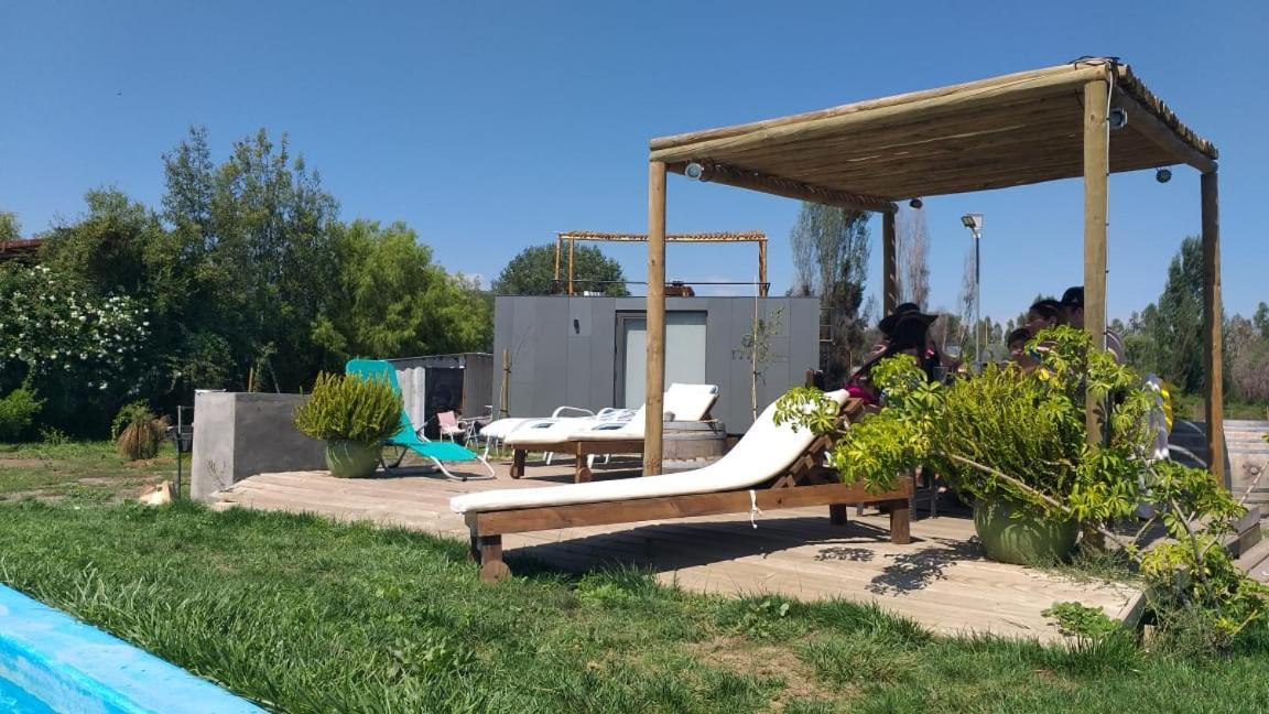 산타크루스 Tiny Colchagua Cabanas Y Padel 아파트 외부 사진