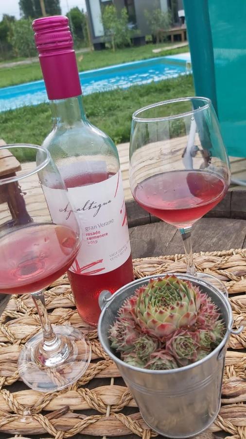 산타크루스 Tiny Colchagua Cabanas Y Padel 아파트 외부 사진